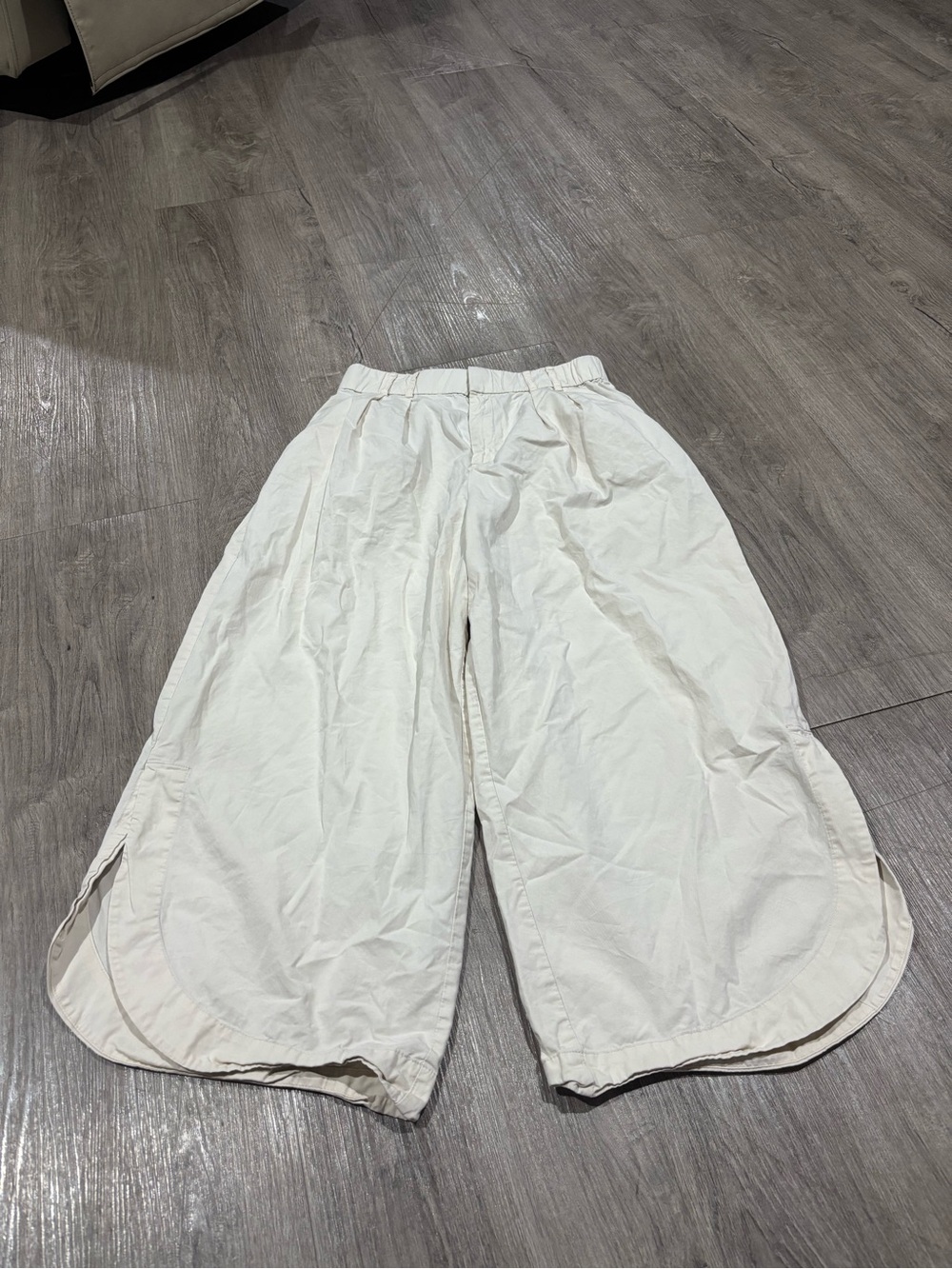 Anthropologie Mare Mare Curved-Hem Chino Pant Size Small - Picture 2 of 4